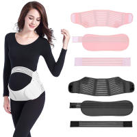 Pregnant Women Breathable Abdominal Support Belt Pregnant Women Belly Adhesive Prenatal Abdominal Bandage Three-piece Set