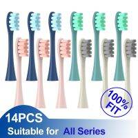 ❒✖❅ 14PCS Replacement Brush Heads For Oclean X/X PRO Elite/Flow/One/Z1/F1Electric ToothbrushVacuum Sealed Bristle Heads