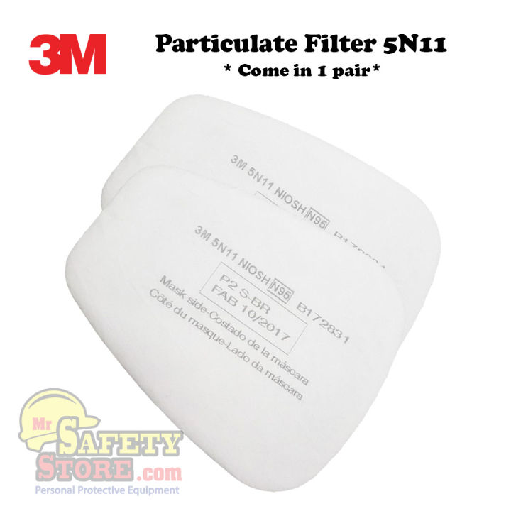 3m Particulate Filter 5n11 N95 1 Pair Lazada