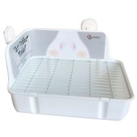 Potty Trainer Corner Litter Box Pet Pan Bedding For Small Animal Rabbit Hamster Guinea Pig Ferret Gerbil Chinchilla