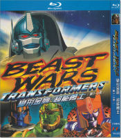 ?【READYSTOCK 】? Science Fiction Cartoon Transformers: Super Warrior Season 1-3 Hd Bd Blu-Ray 3 Disc Cd YY