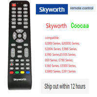 【Hot ticket】 Skyworth Smart TV Remote 32E2000 40E2000 43E2000 50E2000 55E2000 32E2000D 40E2000D 43E2000D 50E2000D 55E2000D 32E200A 50E3000และ50E3300 32E380i, 40E380i, 43E380i 49E380i 32E390i 40E390i 43E390i 49E390i 42E69, 50E69 55E69 40E400 43E400 50E