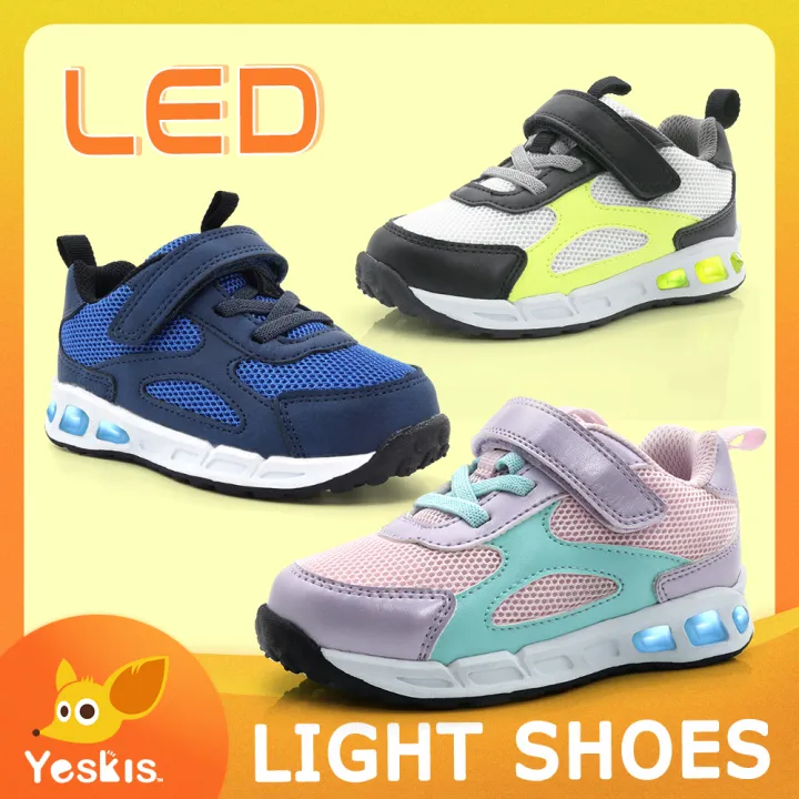 led shoes for 6 year old boy