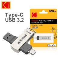 ☏℗▽ 100 Original KODAK OTG type c K273 USB 3.2 USB Flash Drive Pendrive 128GB 64GB Pen Drive for Laptop PC Media player Cellphone