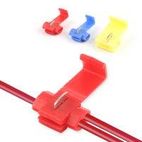 ❐♀✎ Wire Cable Connectors Scotch Lock Electric Quick Splice Terminals Crimp Non Destructive Without Breaking Line AWG 22-18