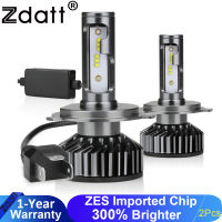 2021Zdatt H4 H7 LED Canbus Headlight H1 H8 H9 H11 H27 9005 HB3 HB4 Led 12V Turbo Auto Fog Lights 20000LM 100W 6000K Car Moto Bulb