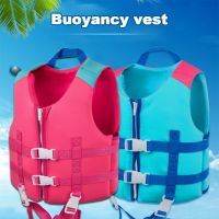 Kids Printed Life Jacket Neoprene Safety Quick Drying Swim Trainer Life Jacket  Water Sport Breathable Comfortable Drifting Vest  Life Jackets