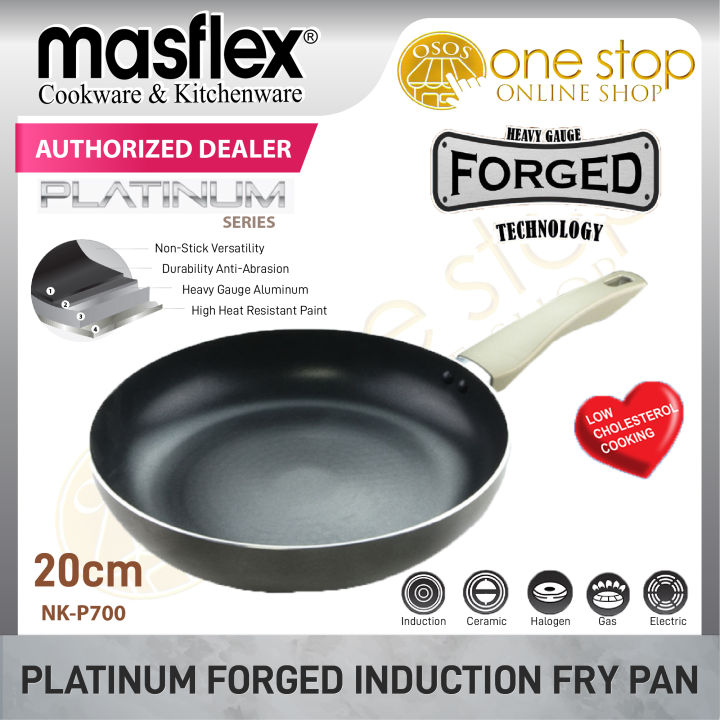 Masflex Original Platinum Series 20 cm Non-Stick Fry Pan Induction ...