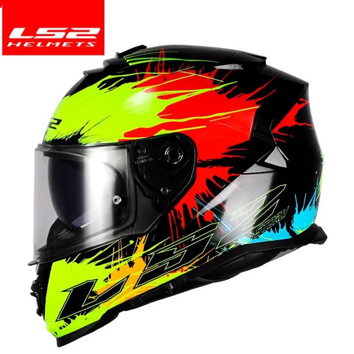 Original LS2 FF800 motorcycle helmet ls2 STORM full face Helmets kaciga ...
