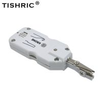 【Quality】 【Hot item】 TISHRIC Original คลาสสิกสั้น Krone Lsa-Plus Professional Telecom สายโทรศัพท์ RJ11 RJ45 Punch Down ชุดเครื่องมือเครือข่าย