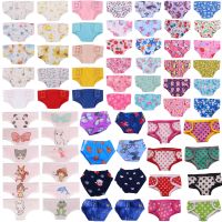 10Pcs/Set Doll Clothes Panties Underwear Diaper Fit 18 Inch American of girl`s 43Cm Baby New Born Doll Zaps Our Generation Toy