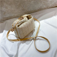 Straw Plaited Article Shoulder Bag High Capacity Handbag Woman’s Cross-Body Bag for Woman F1236