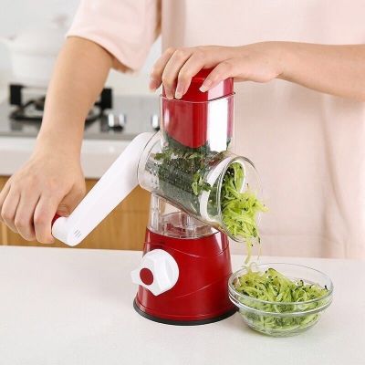 Vegetable Cutter Round Slicer Potato Carrot Grater Slicer Stainless Steel Multifunction Chopper Blades Kitchen Tool dropshipping