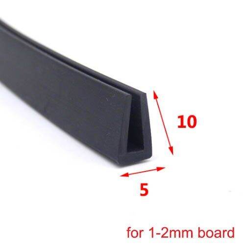 1 Meter U Channel Door Rubber Seal Strip Edge Trim Edge Guard