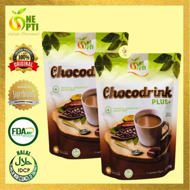 100% Original One Opti Chocodrink Plus+ (Twin Pack) | Lazada PH