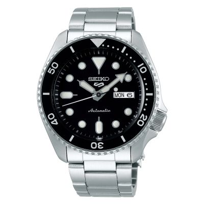 James Mobile นาฬิกาข้อมือยี่ห้อ Seiko 5 Sports รุ่น SRPD55K1 นาฬิกากันน้ำ 100 เมตร นาฬิกาสายสแตนเลส