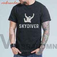 Skydiver Graphic Men T Shirt Skydiver Fashion Male Printed T-Shirt Harajuku Parachute Skydiving Tee Tops Skydiver Gift Camisetas