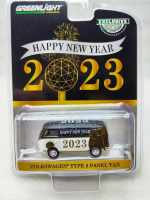 Greenlight 1/64 Exclusive Happy New Year 2023 Volkswagen Type 2 Panel Van 30436