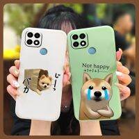 cute Skin feel silicone Phone Case For OPPO A15 4G/A15S/A35 2021 soft shell phone case Anti-fall Cartoon Simplicity