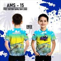 Shrimp Fishing Jersey For Kids angler shrimp Clothes