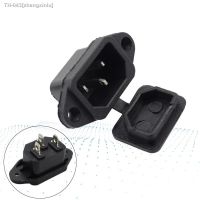 ✚☫ 2PCS AC power socketFuse Switch with waterproof cover Connector