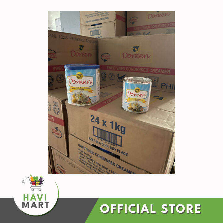 Doreen Condensed Condensada Milk 24pcs x 1kg Lazada PH