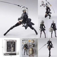 อะนิเมะ Nier Automata 2B รุ่น Action Figurine สะสมอะนิเมะตัวเลข Figurine รูปปั้นตุ๊กตาสะสมตกแต่งของเล่น Gift