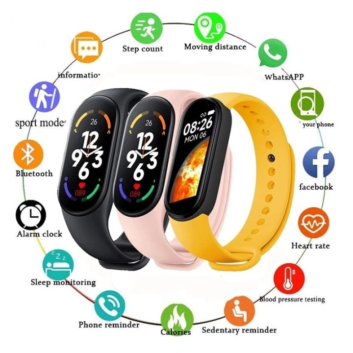 new-m7-smart-watch-smartband-heart-rate-smartwatch-fitness-tracker-blood-pressure-sport-bracelet-for-mi-band-7-men-women