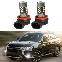 2Pcs Led รถหมอกโคมไฟสำหรับ Mitsubishi Outlander 2010-2016 2017 2018 2019 2020 2021ด้านหน้าหมอกหลอดไฟรถอุปกรณ์เสริม Canbus