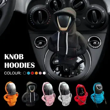 2023 New Hoodies Car Gear Shift Knob Cover Mini Hoodie Gear Shift Cover for  Car Shifter Manual Automatic Interior Decor - AliExpress