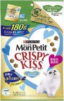 Purina Mon Petit Crispy Kiss, Plenty of Luxurious Meat Taste, 3.5 oz (180 g) (6 g) x 30 Bags)