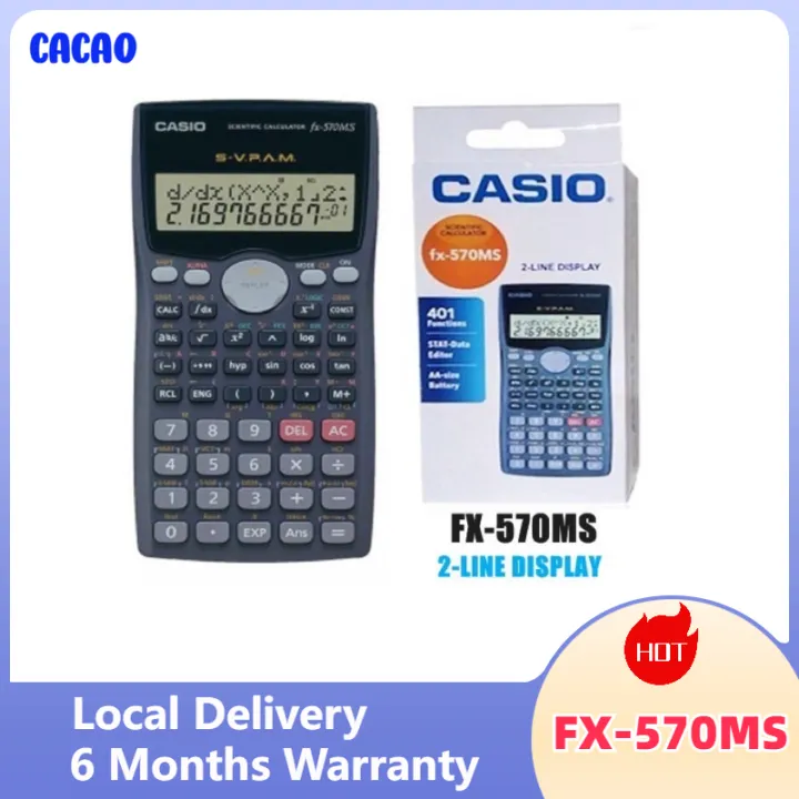 CASIO fx570MS Scientific Calculator For Student And Office Work