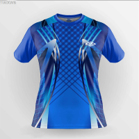 mens Quick drying New Summer T-shirt, printed T-shirt, seragam badminton Sweatshirt, table tennis Sportswear, breathable fashion versatile t-shirt