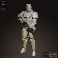 ชุดฟิกเกอร์เรซิน55มม. Future Soldier Self-Assembled YFWW-2143