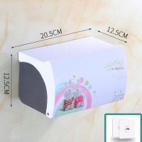 Waterproof Toilet Paper Holder Towel Dispenser For Toilet WC Bathroom Accessories Creative Tray Plastic Wall Mount Paper