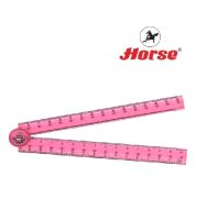 HORSE ตราม้า ไม้บรรทัดพับได้H-1719 (จำนวน 1 อัน/คละสี)