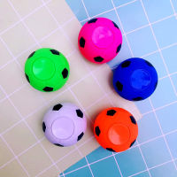 24PC 5cm Color Soccer Fingertip Gyro Decompression Toys Shower Party Favors Finger Game Toys Pinata Fillers Christmas Party Gift