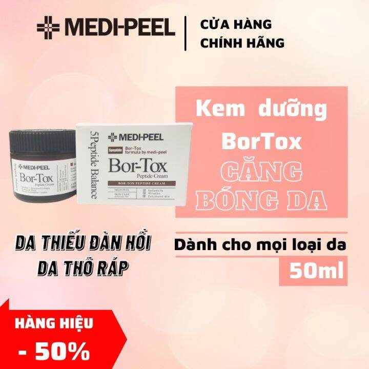 Kem Dưỡng Căng Bóng MEDI-PEEL Bor-Tox Peptide Cream Medi Peel Bortox ...