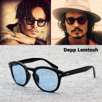 Watchcw jackjad 2021แฟชั่น johnny Depp lemtosh Style sunglasses VINTAGE round Tint Ocean nd. ออกแบบแว่นตากันแดด oculos de Sol