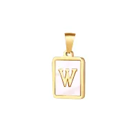Vnox A-Z 26 Letter Necklaces Stainless Steel Gold Color Choker Initial Pendant Necklace Women Alphabet Chains Jewelry