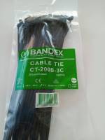 เคเบิลไทร์ 8" สีดำ BANDEX