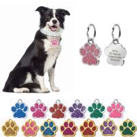 ✱► Free Engraved Pet Dog ID Tag Custom Dogs Anti-lost Name Tags Pendant Personalized Cat Puppy ID Tag Pet Dog Collar Accessories