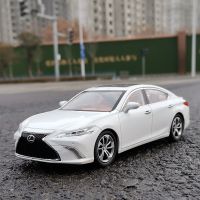 1:24 Lexus โมเดลรถโลหะผสม ES300หล่อขึ้นรูปแบบเสียงเบารถลากของเล่น Gratis Ongkir ของสะสมของขวัญสำหรับเด็ก