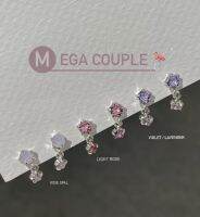 SissyJewelry // ต่างหูเงินแท้ รุ่น Mega สุดคิ้ว ต่างหูจิ๋ว ต่างหูแฟชั่น