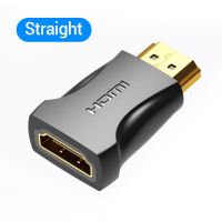 【】 ODM Auto Parts อะแดปเตอร์ HDMI 90 270องศามุมขวา HDMI เป็น HDMI หญิงเคเบิ้ลแปลงสำหรับ HDTV PS4 PS5แล็ปท็อป4พัน HDMI Extender