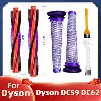 แท่งแปรงขัดแปรงและแผ่นกรองก่อนเปลี่ยนสำหรับ Dyson V6สัตว์ DC62 DC59 SV03 SV07ชิ้นส่วนเครื่องดูดฝุ่นไร้สาย