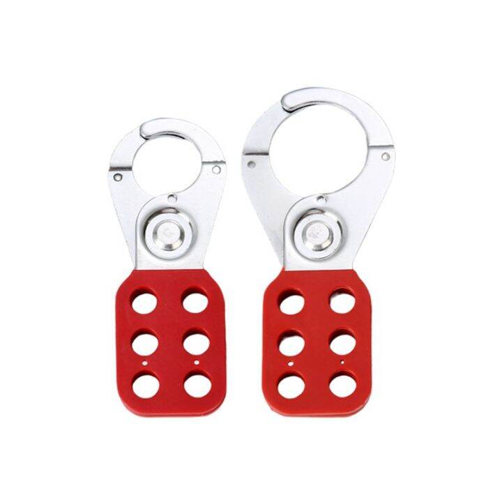 2-pcs-lock-out-tag-out-lock-hasp-safety-padlock-lockout-steel-nylon