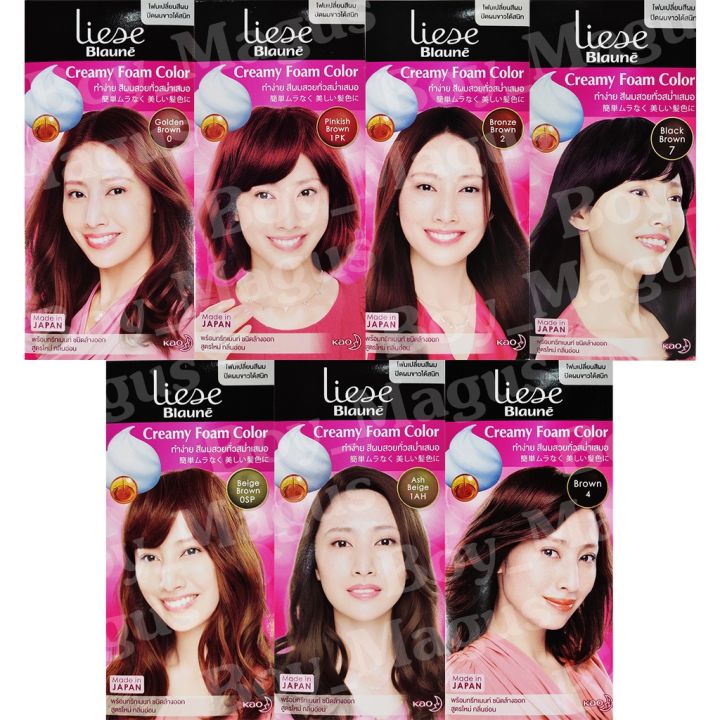 liese-braune-ลิเซ่-โบลวเน่-โฟมเปลี่ยนสีผม-สูตรปิดผมขาว