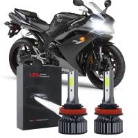 หลอดไฟหน้า LED สําหรับ Yamaha YZF R1 R3 2007-2018 2 ชิ้น รับประกัน 12 เดือน