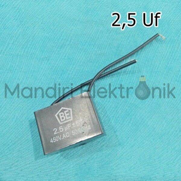 Kapasitor Kipas Angin 2,5 Mikro Kapasitor 2.5uf Lazada Indonesia